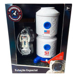 Playset Estação Espacial Com Astronauta Com Som E Luz Fun