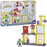 Playset Marvel Spidey And His Amazing Friends Arena Do Hulk F3717 Hasbro