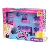 Playset Para Boneca Judy Home Salinha De Tv Samba Toys