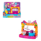 Playset Varanda Gabby s Dollhouse Show Talentos Baby Box Cat
