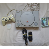 Playstation 1 Fat Destravado   Controle Original 