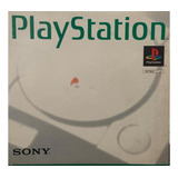 Playstation 1 Fat Scph 5500 Original Completo Serial Batendo Com Jogos