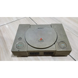 Playstation 1 Fat Só O Aparelho  Liga Mas Sem Tela E Tá Sem O Clamp Do Leitor  Tá Com Defeito  581  M16