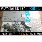 Playstation 1 Ps1 Fat Com 2