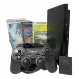 Playstation 2 | Controle + 5 Jogos