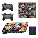 Playstation 2 Completo Com 2 Controles Hdmi 65 Jogos