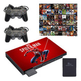 Playstation 2 Completo Com 2 Controles Hdmi 65 Jogos