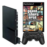 Playstation 2 Completo Memory Card 2 Controles 3 Jogos