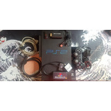 Playstation 2 Fat Com Hd Interno De 1tb Lotado De Jogos Controle Original Adaptador Hdmi Memory Card Original Blueretro