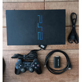 Playstation 2 Fat Scph 50001 Ps2 Com 1 Controle Original Leitor Funcionando 100 