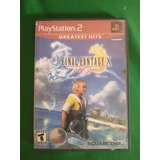 Playstation 2 Final Fantasy X Somente