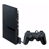 Playstation 2 Slim 1 Controle 2 Jogos