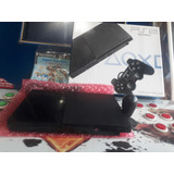 Playstation 2 Slim 1 Joysticks Original 1 Jogo Para Teste