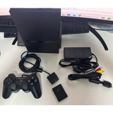 Playstation 2 Slim 77001 Matrix Opl Memory Card Controle Impecável 5 Jogos 