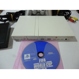 Playstation 2 Slim Ps2 Branco Com 1 Controle 2 Game Japan