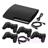 Playstation 3 Ps3 Garantia 2 Controles Original sixaxis S fio Jogos