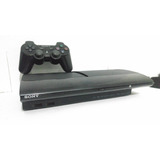 Playstation 3 Ps3 Super Slim Semi Novo Controle Cabos Garantia
