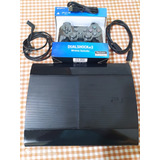 Playstation 3 Super Slim Cech 4014b 160gb Bivolt, Completo, Revisado 100% Hen Com Jogos Instalados.