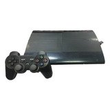 Playstation 3 Super Slim Destravado Hen Com Jogos 250gb 2 Controles Ps3 Destravado