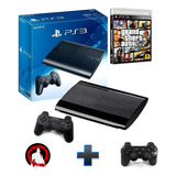 Playstation 3 Super Slim Jogo C garantia Nota Fiscal Ps3
