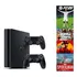 Playstation 4 Ps4 Slim Preto Jet Black 1tb Dois Controles  + Um Jogo Gta 5/ Red Dead Redemption 2/ Fc25 Fifa 25