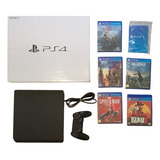 Playstation 4 Slim 5 Jogos