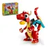 Plego  Creator 3 Em 1 Dragão Vermelho Criaturas Mitológicas  Seres Místicos  Peixes Coloridos  Brinquedos De Animais  Brinquedos Para Meninos  Brinquedos Para Crianças De 6 Anos 31145 p