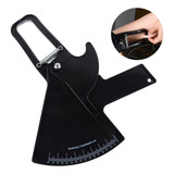 Plicômetro Adipômetro Medidor De Gordura Corporal Preto