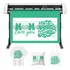 Plotter De Recorte Laser Leitura Mecolour Mel 1350 110v 220v