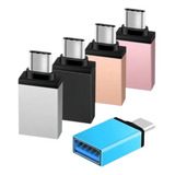 Plug Adaptador Otg Tipo C Para Usb Femea 3 0 Conversor P cel