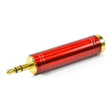 Plug Adaptador P10 X P2 St Vm Santo Angelo Vermelho