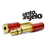Plug Adaptador P2 P10 Estéreo Conector Fone Santo Angelo