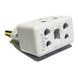 Plug Bob Adaptador Tomada 10a 20a 2 Ou 3 Pinos Kit 10 Unid 
