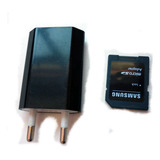 Plug Carregador Usb E Adaptador Sim Card Samsung Bateria
