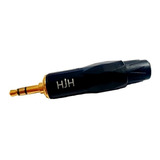 Plug Conector Hjh P2 Stereo Banhado