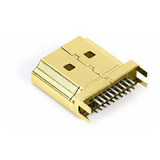 Plug Hdmi Macho Para Solda 19 Pinos 180 2 Und 
