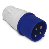 Plug Macho Industrial 3p T 16a 9h 220v Plugue Tomada