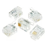 Plug Modular Rj11 6p4c Storm Pacote Com 100un