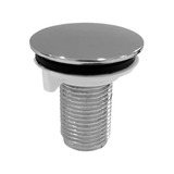 Plug Para Bidê Lavatório Redondo Cromado 1 2 50mm