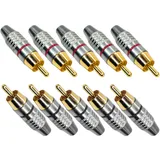 Plug Rca Macho Kit