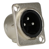 Plug Xlr Conector Macho