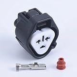 Plugue De Bobina De Ignição Com Conector Automático Fêmea Preto De 3 Pinos 6189 0179