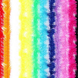 Pluminhas Marabus Pescoço Neon Brilha Luz Negra