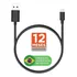 Plus Do Brasil Cabo Carregador Usb Plus Turbo Para Motorola Moto G9 G20 G22 G23 G24 G30 G31 G32 G34 G42 Edge G52 G53 G54 G60 G73 G84 Para Carregador E Dados - Fabricado No Brasil