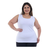 Plus Size Regata Feminina