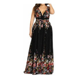 Plus Size Vestido De Festas Casamentos Madrinhas Floralis