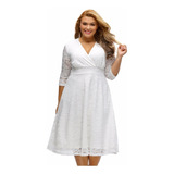 Plus Size Vestido Festa