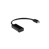 PlusCable Cabo Adaptador De Video E Audio Mini DisplayPort Macho Para HDMI Femea ADP MDPHDMI10BK