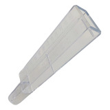 Pluviômetro Medidor De Chuva 120 Mm Transparente Com Lança
