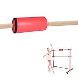 Plzzree Almofada De Barra De Ginástica Para Barriga Capa Protetora De Espuma Acolchoada Para Barra De Ginástica Barras Irregulares Barras Paralelas Barra Horizontal Barra De Balé Rosa